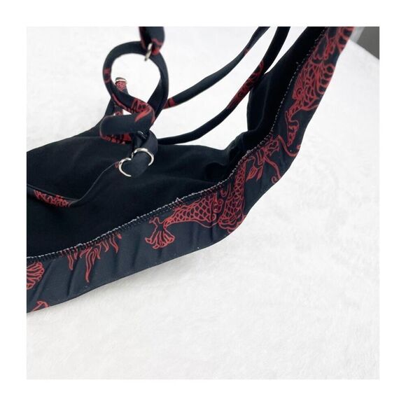 BUY 1 GET 1 FREE black and red dragon bra medium - Picture 5 of 10
